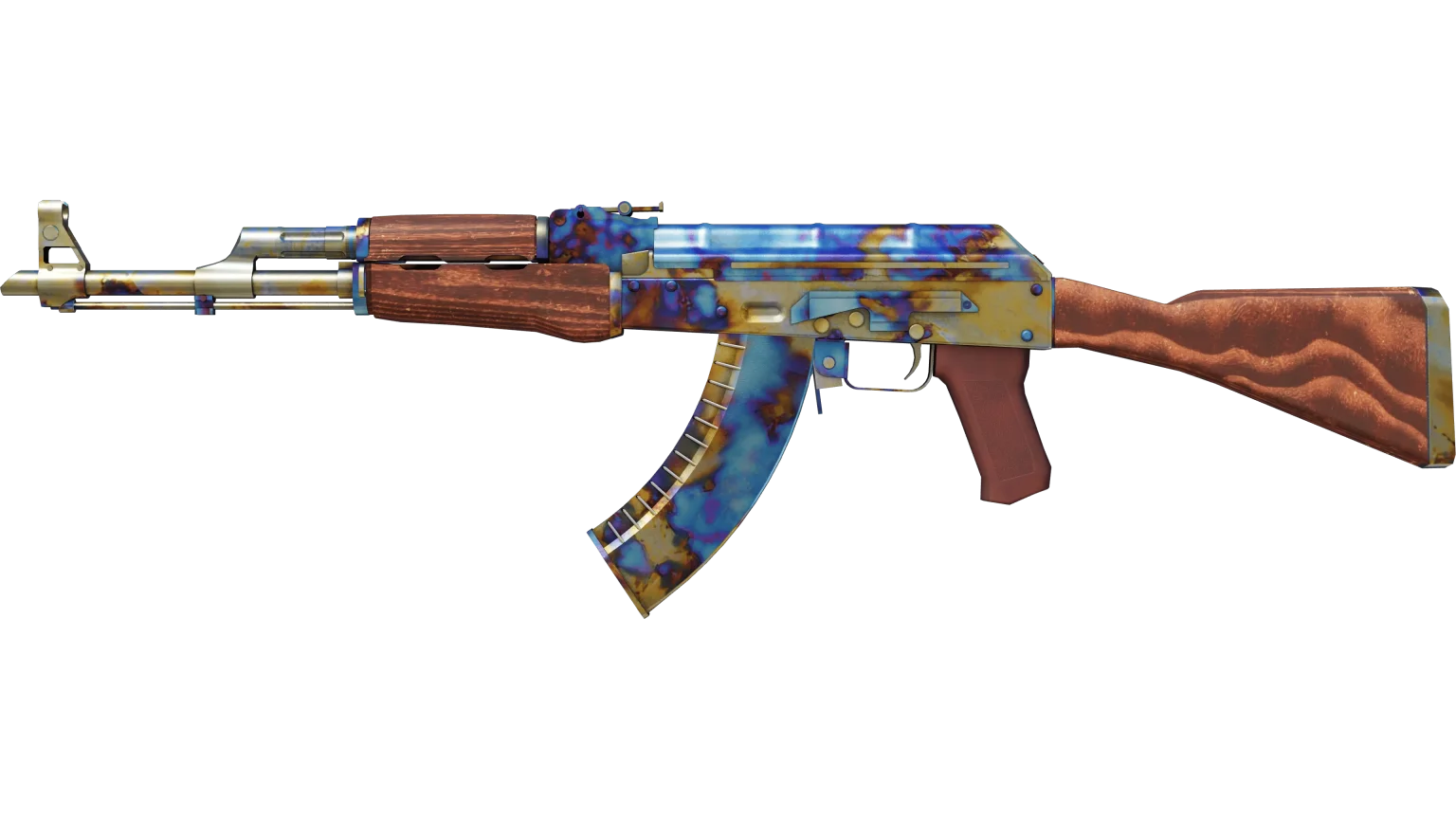 Case Hardened Blue Gem