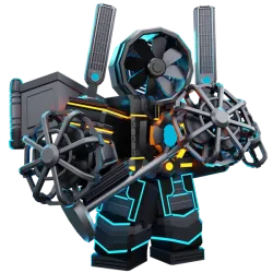 Titan Fanman: Blow the Enemies Away — Literally