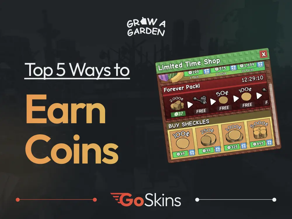 Top 5 Ways to Earn Coins Quickly in Grow a Garden