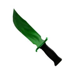 Burn in Green: Green Fire Knife in Murder Mystery 2