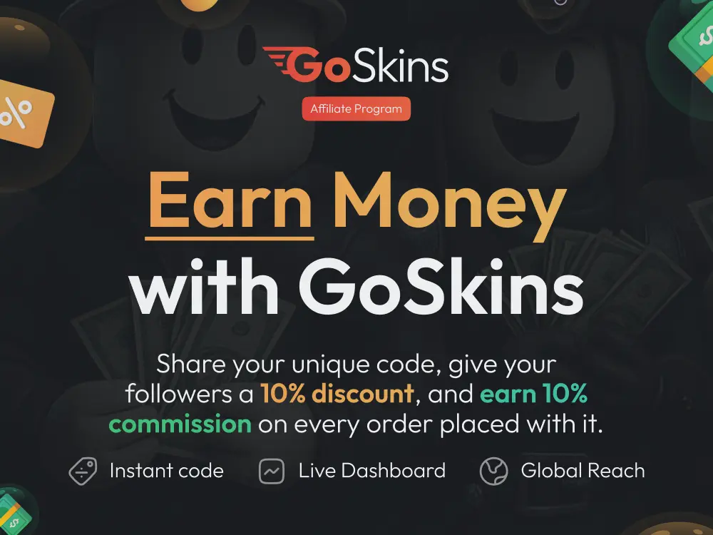 We Just Launched the GoSkins Affiliate Program!