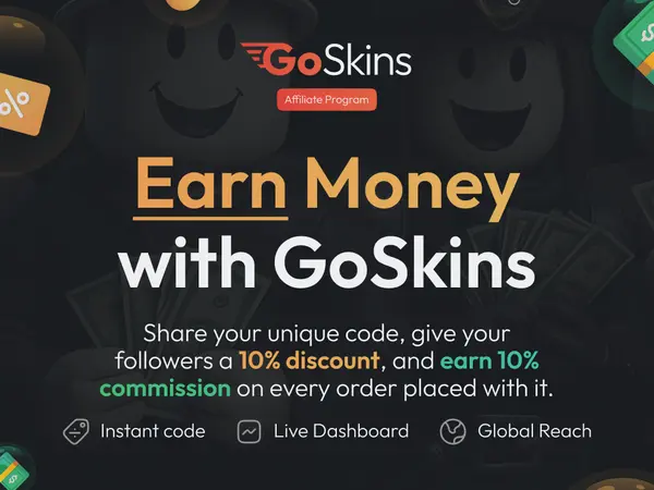 We Just Launched the GoSkins Affiliate Program!