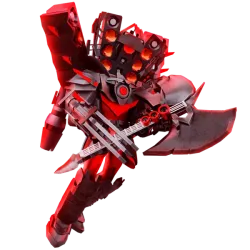 Axe Upgraded Titan Speakerman: Cleave with Authority