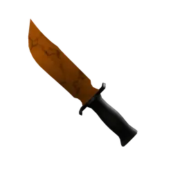 Slice of Flame: Orange Marble Knife in Murder Mystery 2