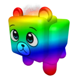 Chroma Fire Bear Pet: Roar of the Rainbow Flame