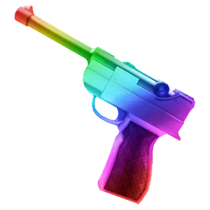 Timeless Shine: The Chroma Luger Gun in Murder Mystery 2