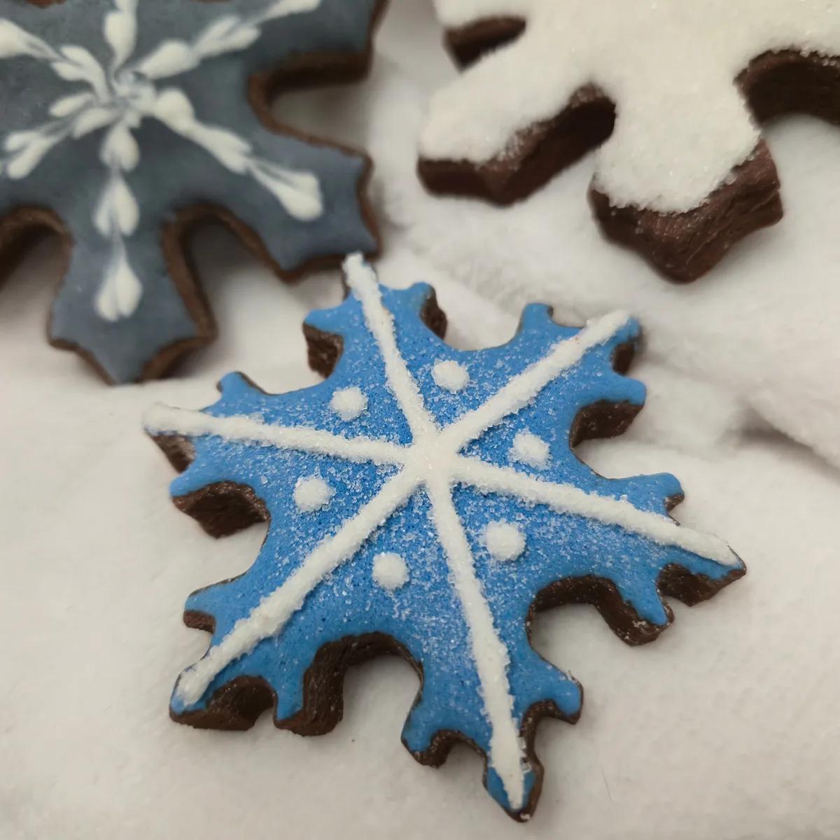 Bolachas Personalizadas - Flocos de Neve - Bolos de aniversário no Porto | Bento Cakes, Cake Design, Bolachas e Cupcakes | Porto | Sahri Dessert Art