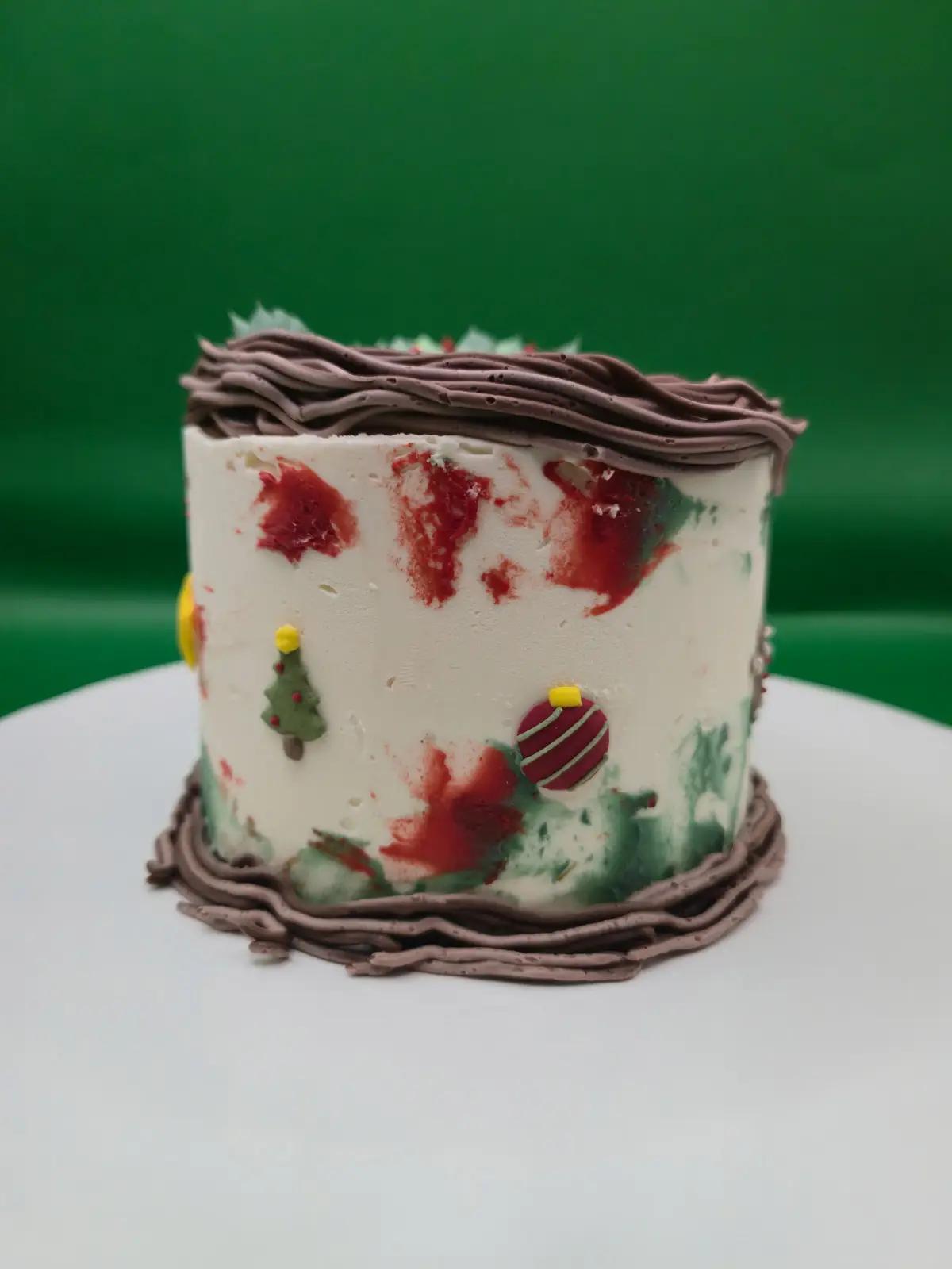 Bento Cake Personalizado de Natal 2025 - Bolos de aniversário no Porto | Bento Cakes, Cake Design, Bolachas e Cupcakes | Porto | Sahri Dessert Art