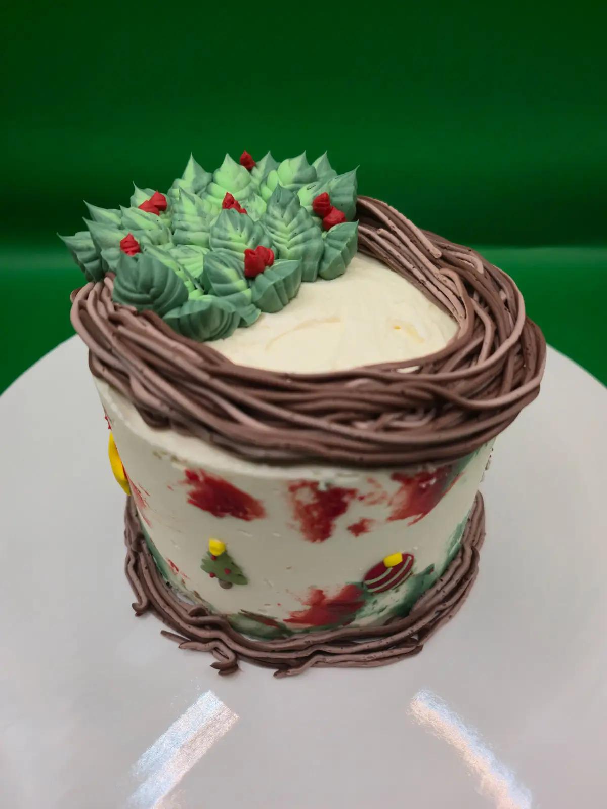 Bento Cake Personalizado de Natal 2025 - Bolos de aniversário no Porto | Bento Cakes, Cake Design, Bolachas e Cupcakes | Porto | Sahri Dessert Art