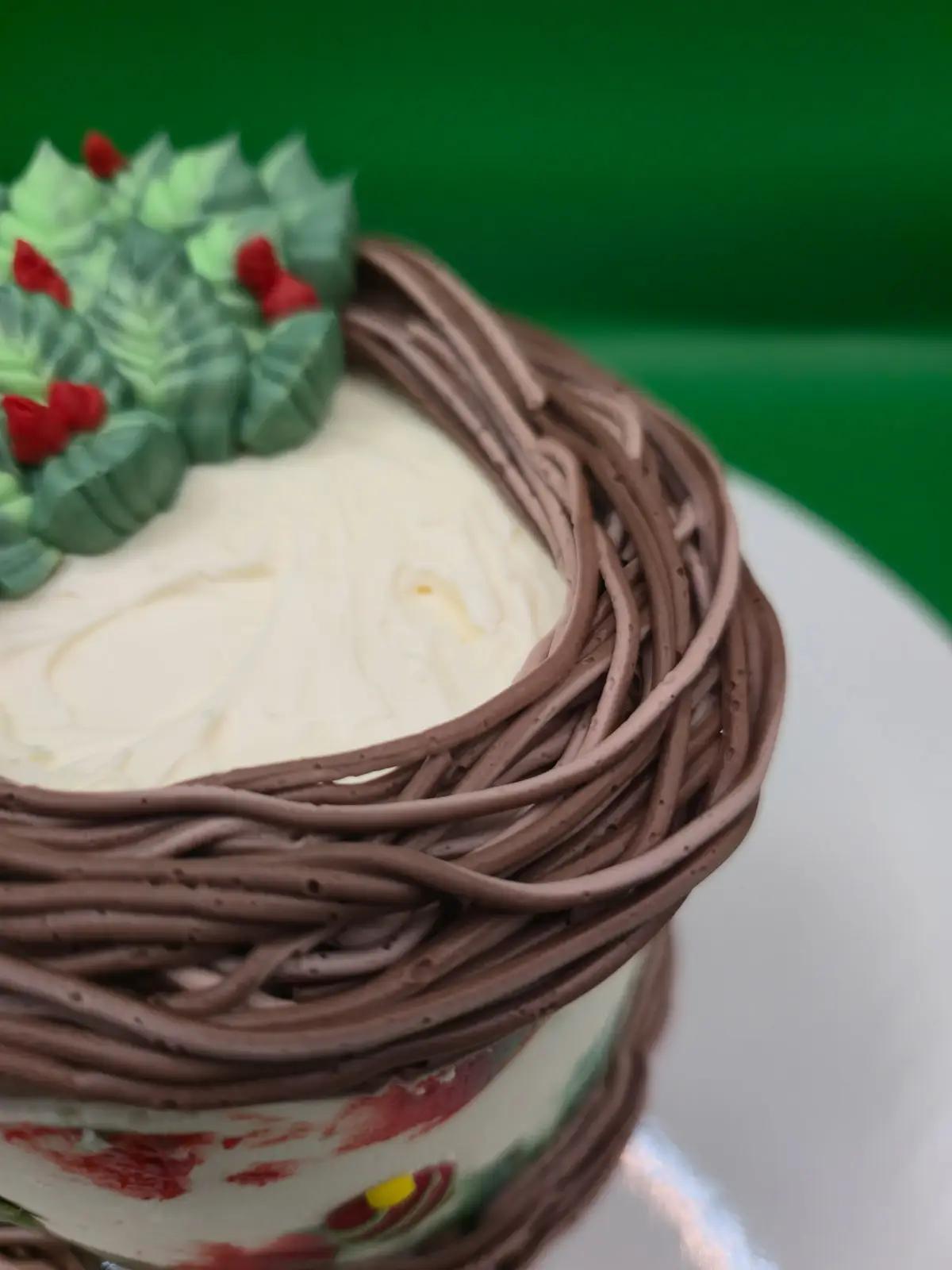 Bento Cake Personalizado de Natal 2025 - Bolos de aniversário no Porto | Bento Cakes, Cake Design, Bolachas e Cupcakes | Porto | Sahri Dessert Art