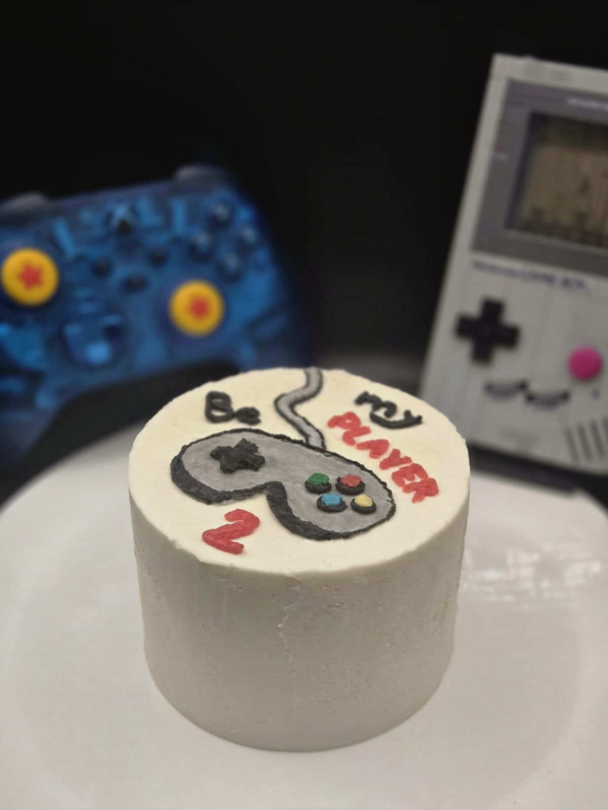 Bento Cake Geek - Be my PLAYER 2 - Bolos de aniversário no Porto | Bento Cakes, Cake Design, Bolachas e Cupcakes | Porto | Sahri Dessert Art