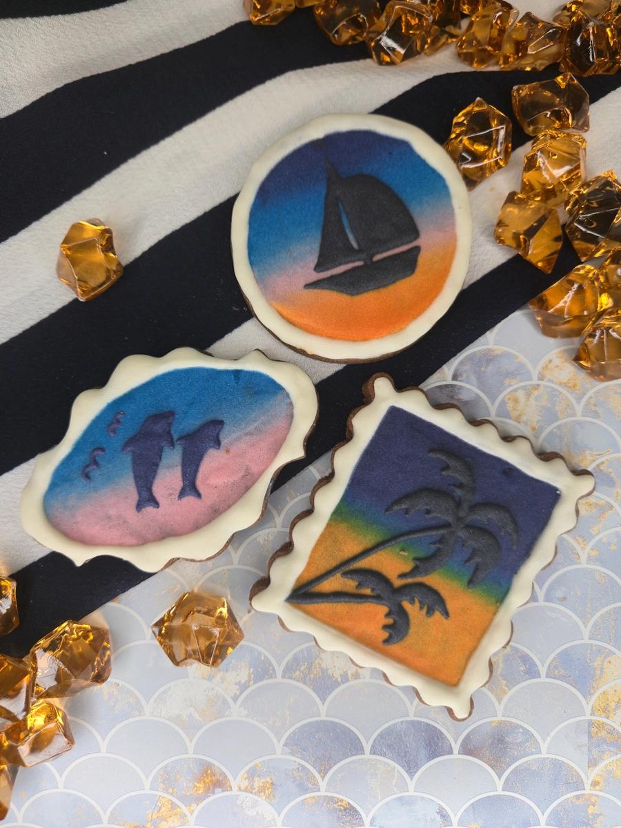 Bolachas Personalizadas - Verão - Bolos de aniversário no Porto | Bento Cakes, Cake Design, Bolachas e Cupcakes | Porto | Sahri Dessert Art