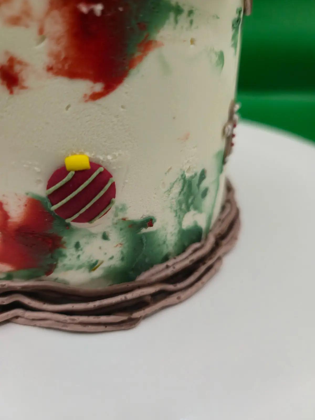 Bento Cake Personalizado de Natal 2025 - Bolos de aniversário no Porto | Bento Cakes, Cake Design, Bolachas e Cupcakes | Porto | Sahri Dessert Art