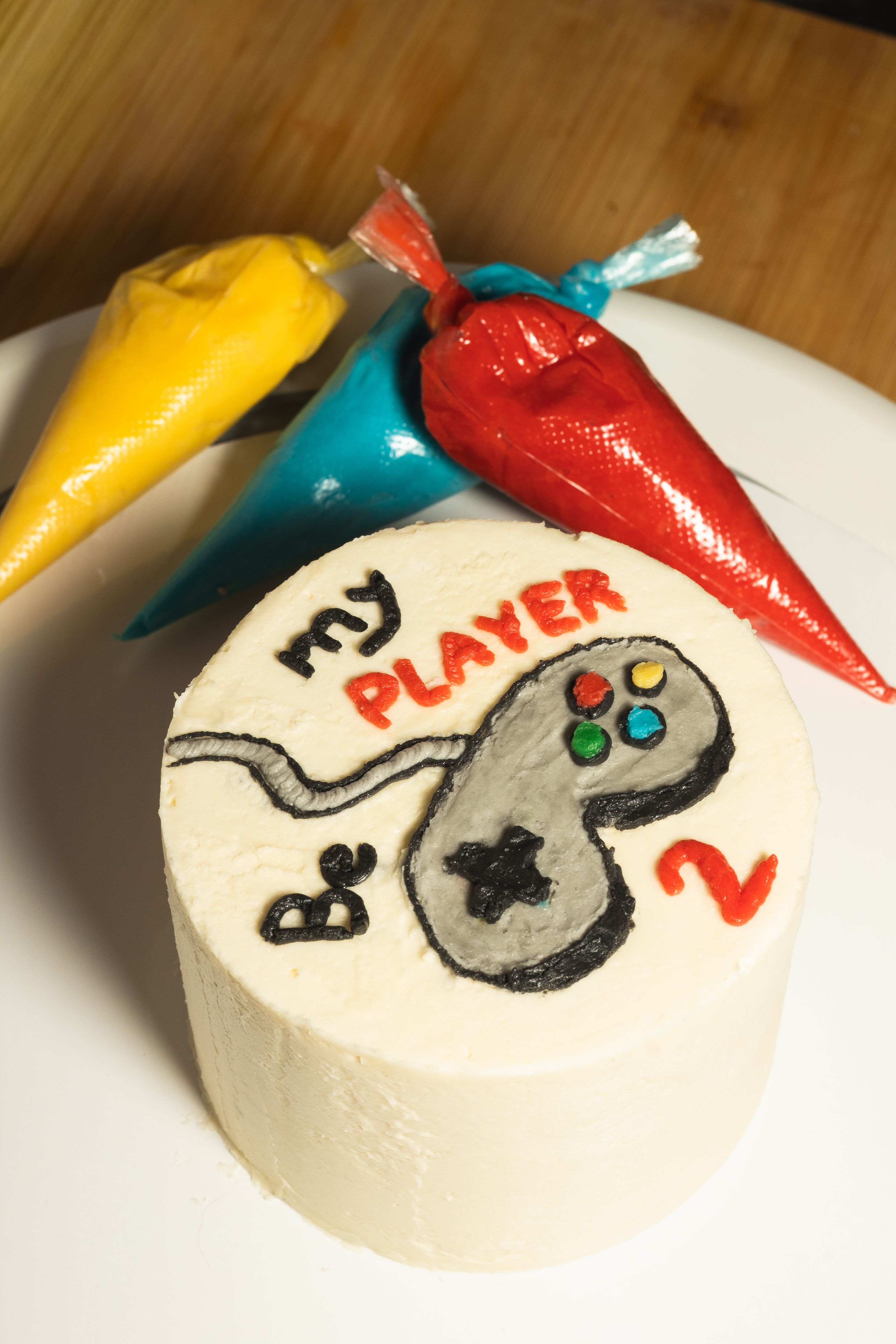 Bento Cake Geek - Be my PLAYER 2 - Bolos de aniversário no Porto | Bento Cakes, Cake Design, Bolachas e Cupcakes | Porto | Sahri Dessert Art