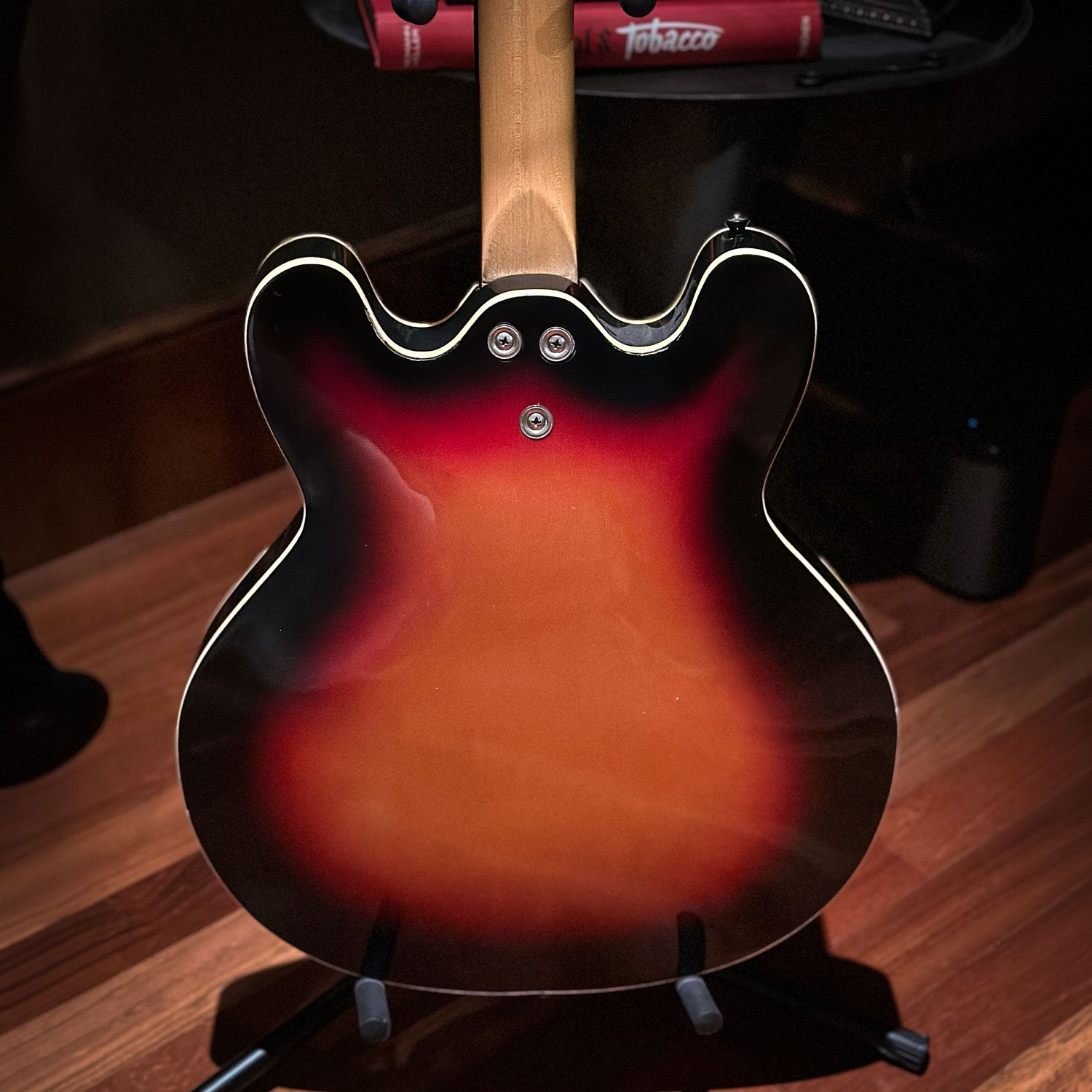 1970s Mosrite Celebrity III body back