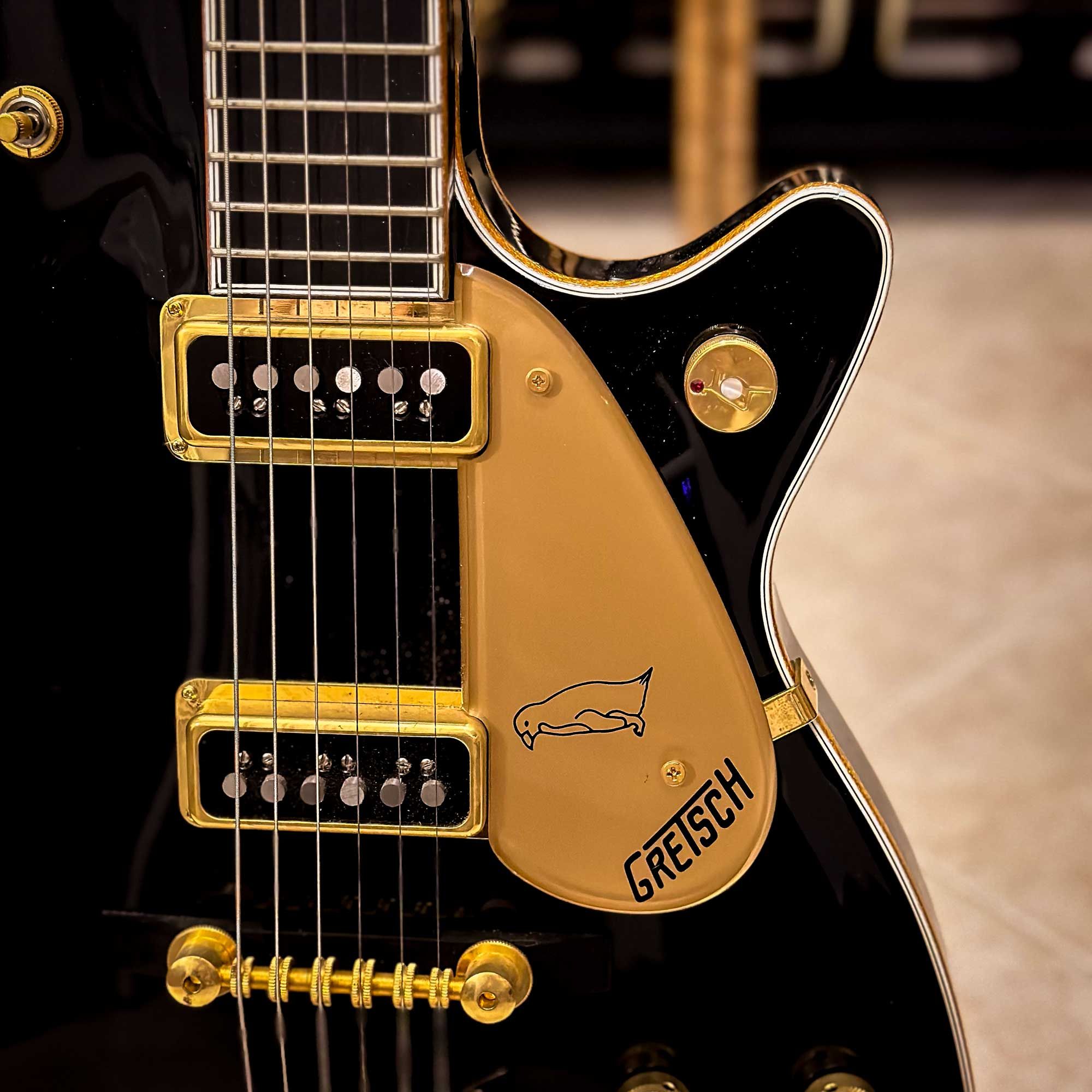 2002 Gretsch Japan Black Penguin pickgurad