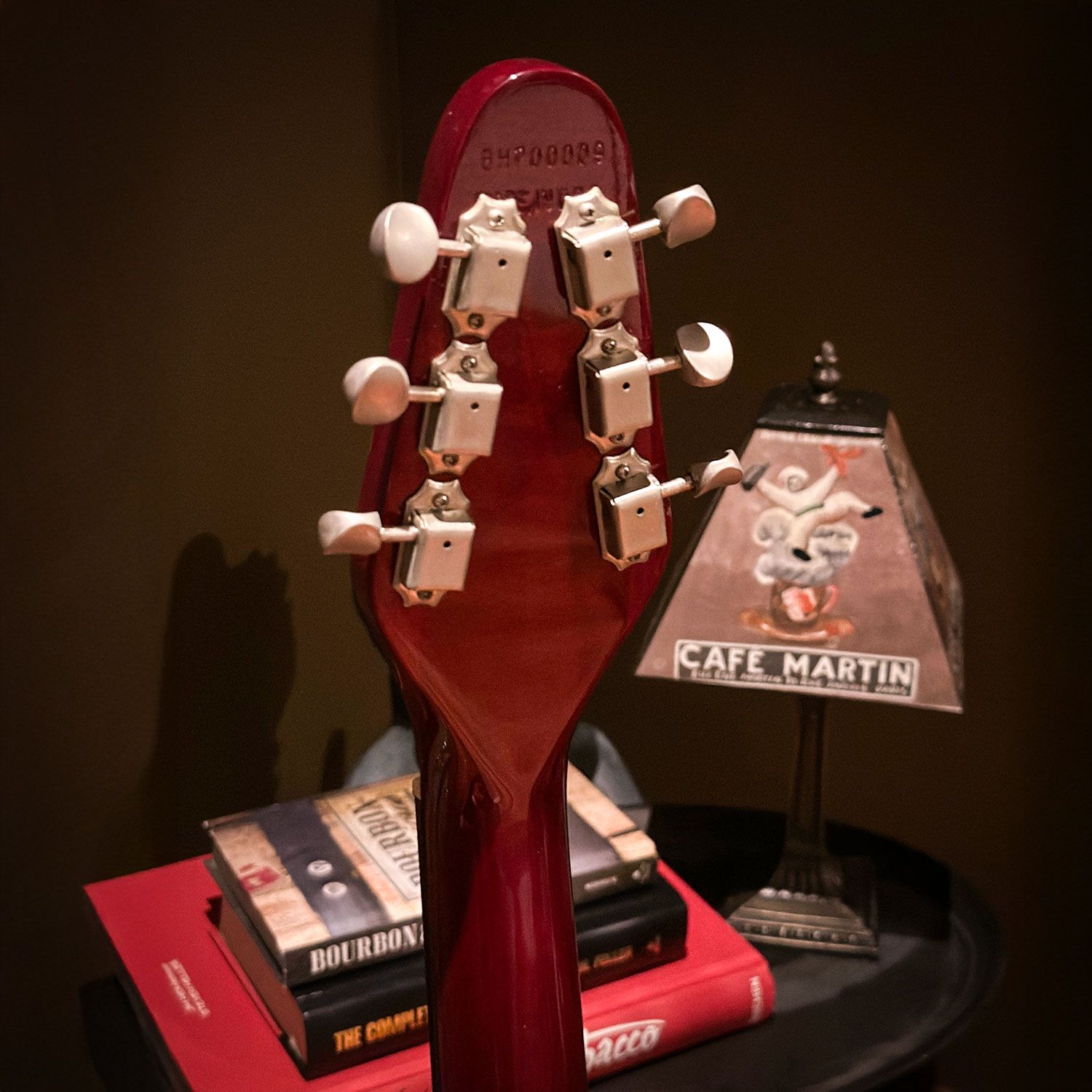 1994 Guild Brian May BM-01 (ST) headstock back