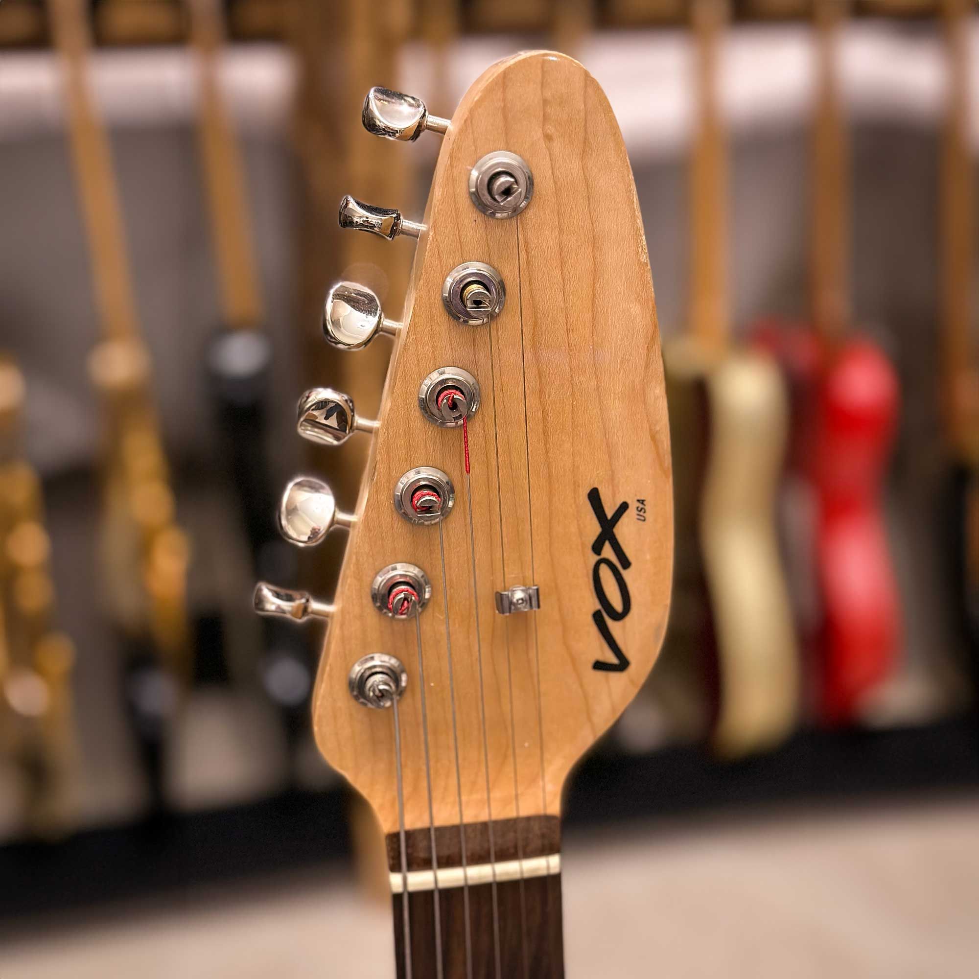 1999 Vox USA Mark VI  headstock