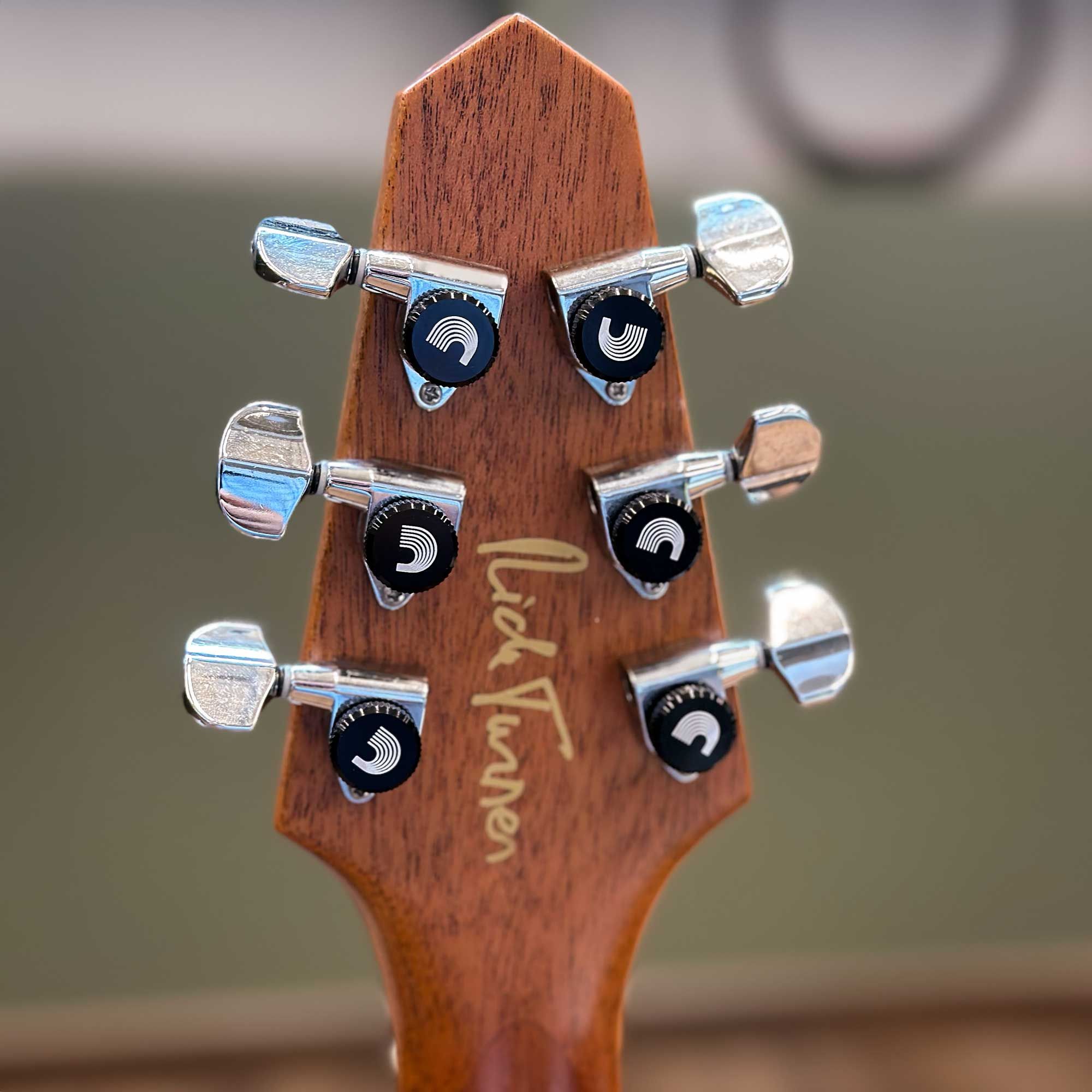 Rick Turner Model 1 Special headstock back