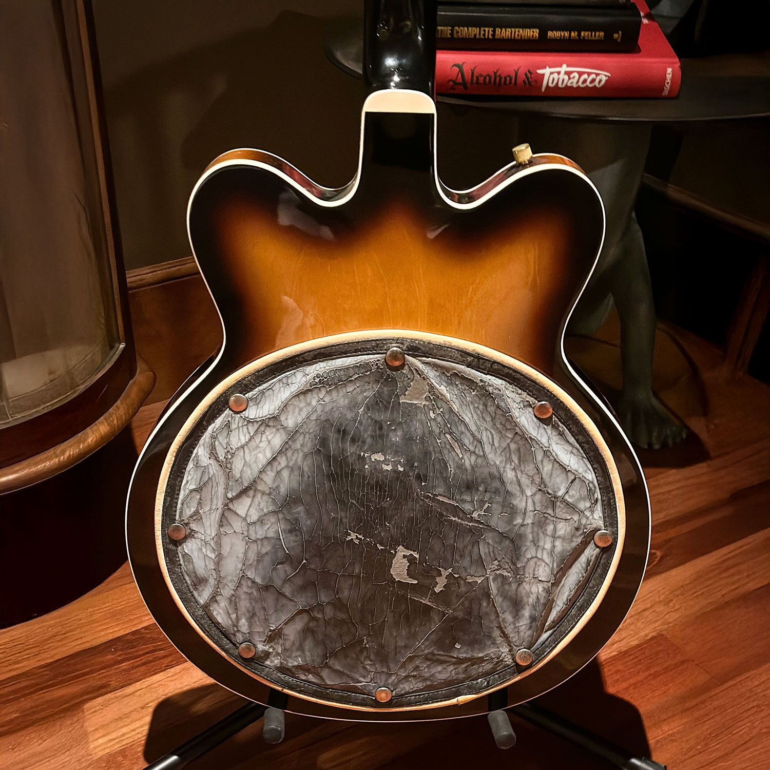 1998 Gretsch Japan 6072-68 Bass body back