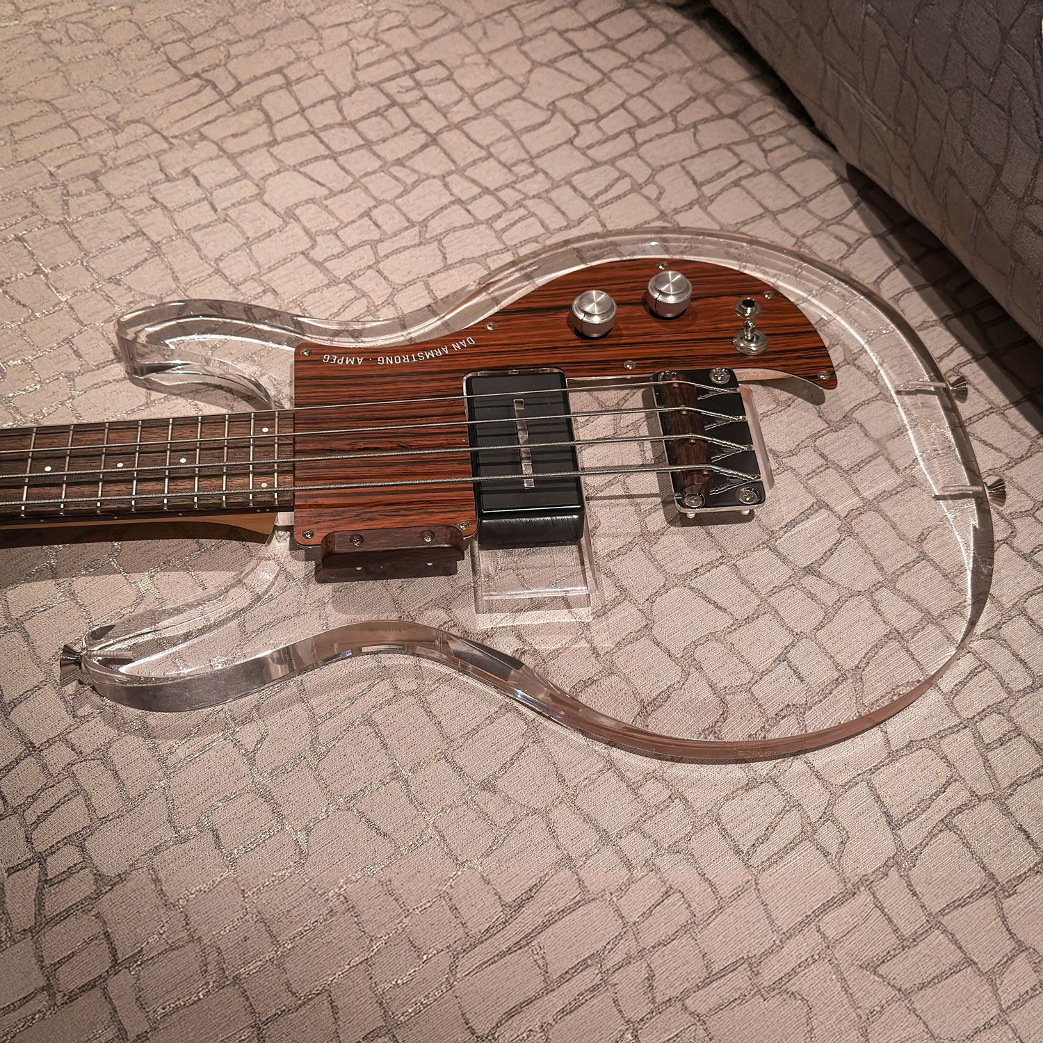 2008 Ampeg Dan Armstrong ADA4 side