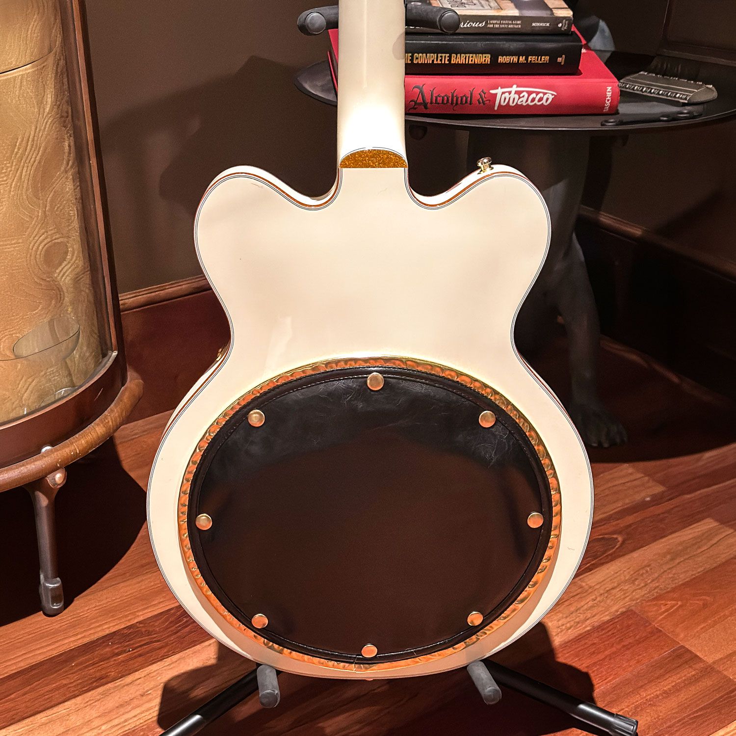 2025 Gretsch Tom Petersson White Falcon body back