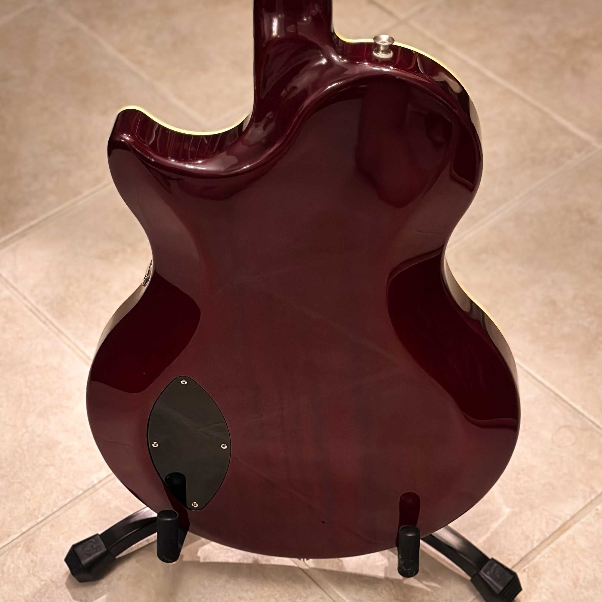 2008 Vox Japan Virage I Single Cut - Deep Cherry back