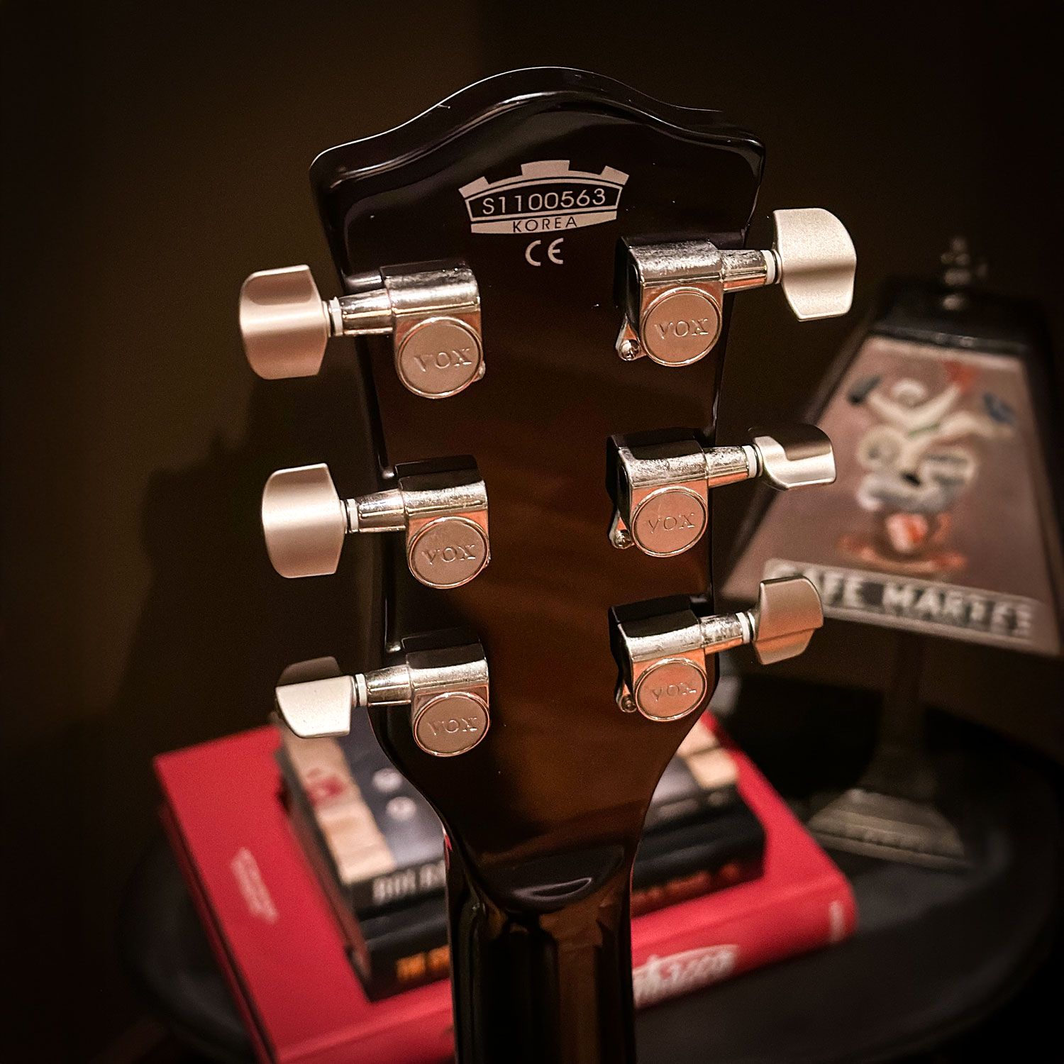 2011 Vox Korea SDC-55 headstock back