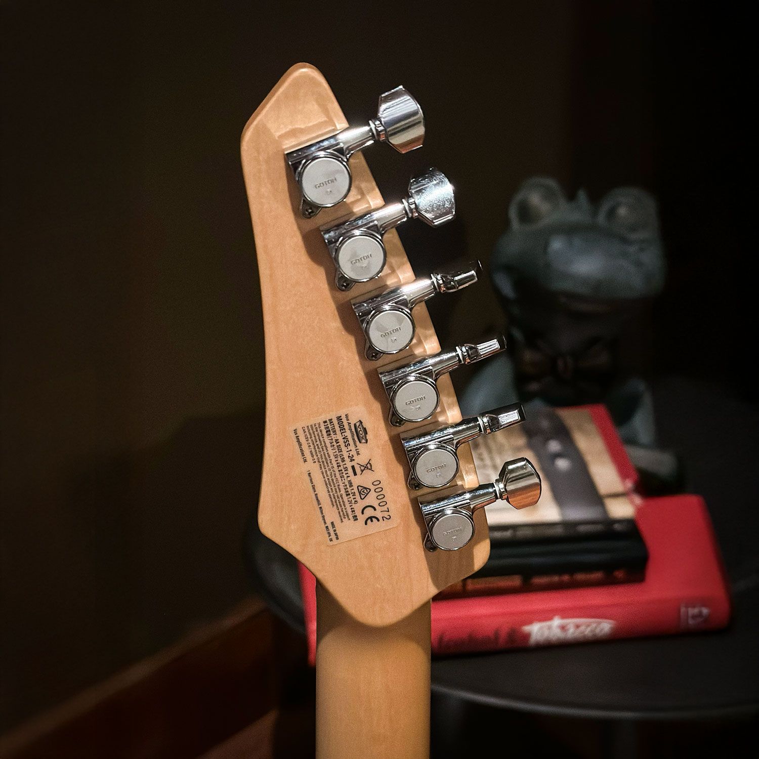 2020 Vox Japan Starstream Type 1-24 with DiMarzio headstock back