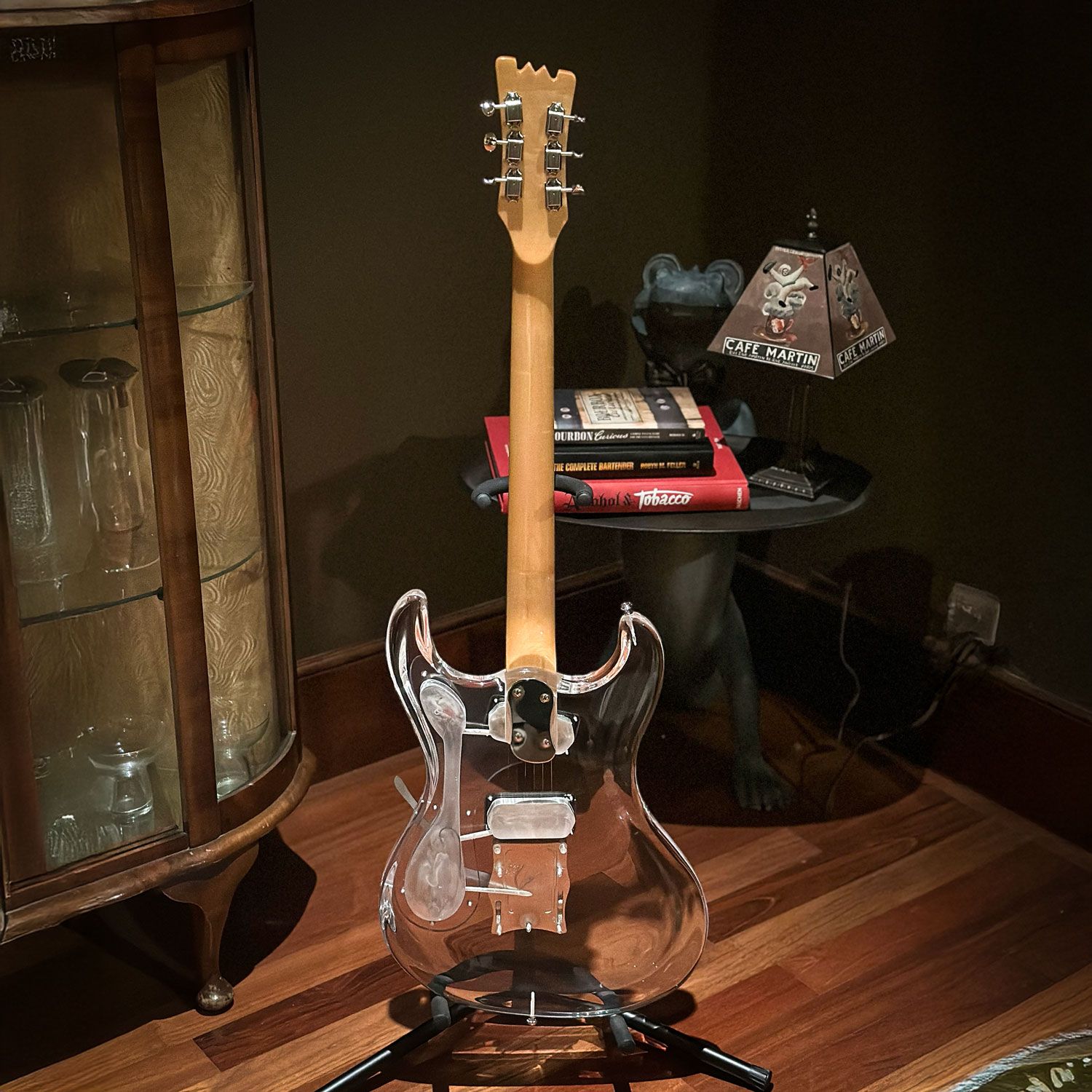 2000 Mosrite Mark I - 1965 'Crystal' back