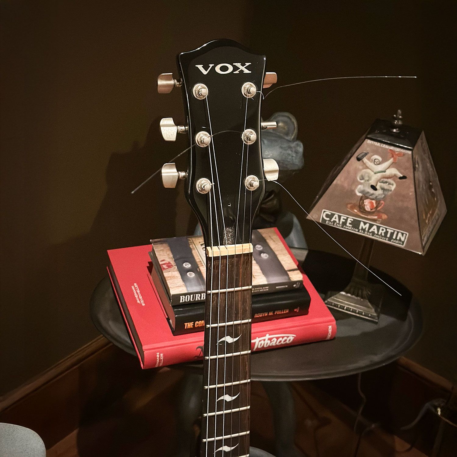 2011 Vox Korea SSC-55 headstock