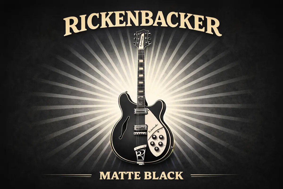 Rickenbacker Matte Black