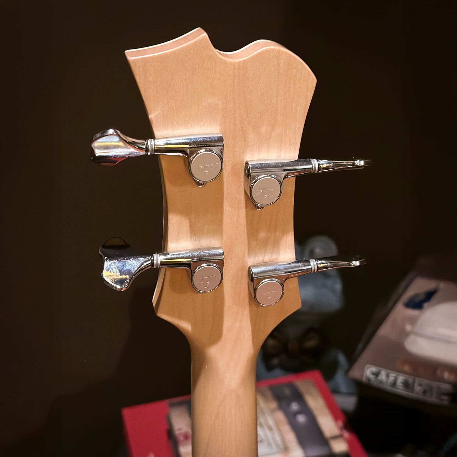 2000 Aria Pro II VMB-2001 headstock back