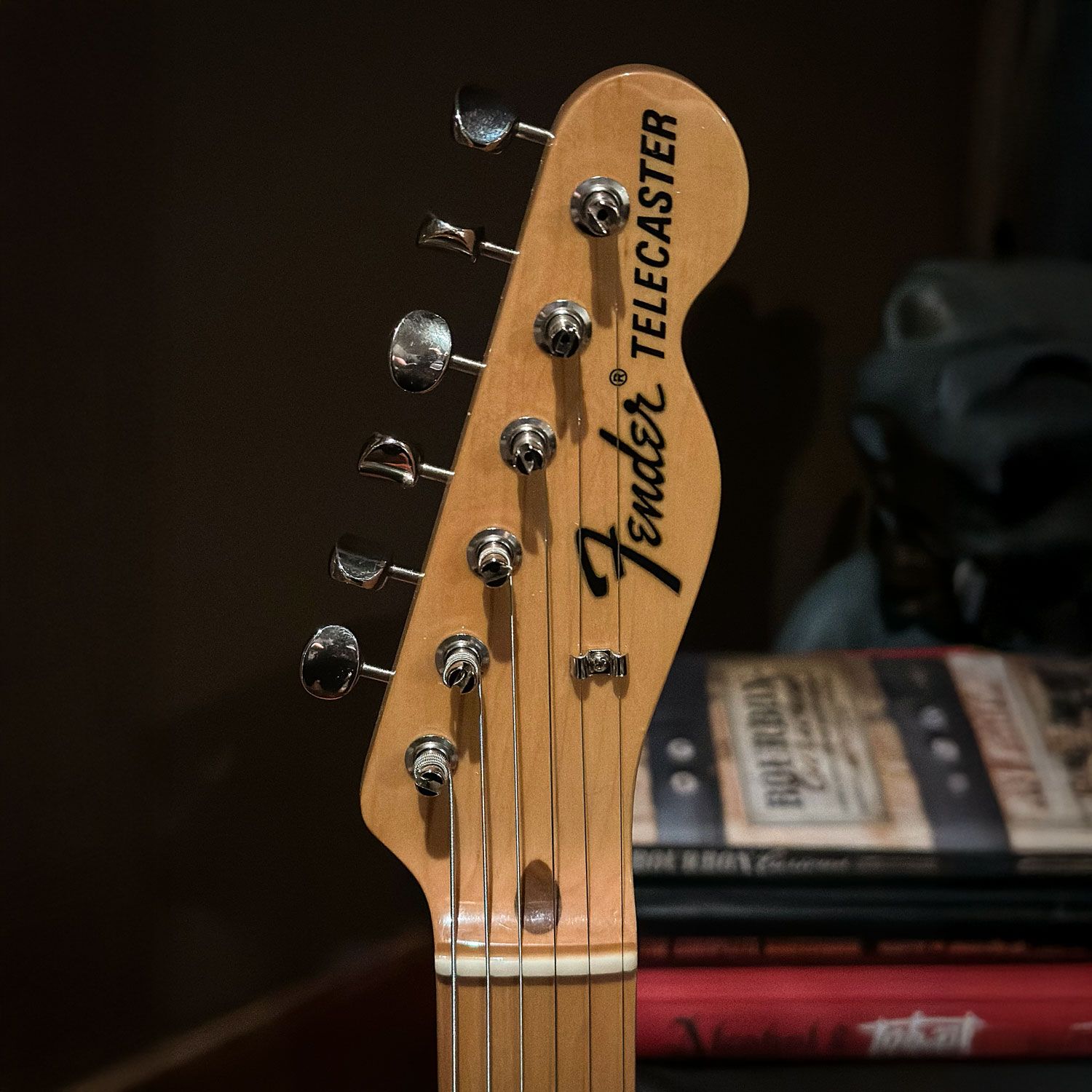 2008 Fender Japan Telecaster, Pink Paisley headstock