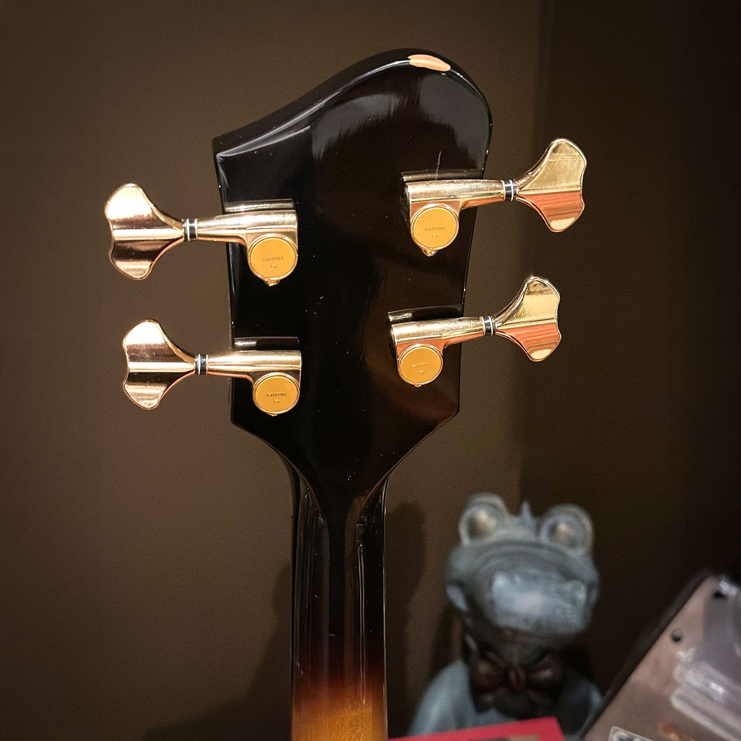 1998 Gretsch Japan 6072-68 Bass headstock back