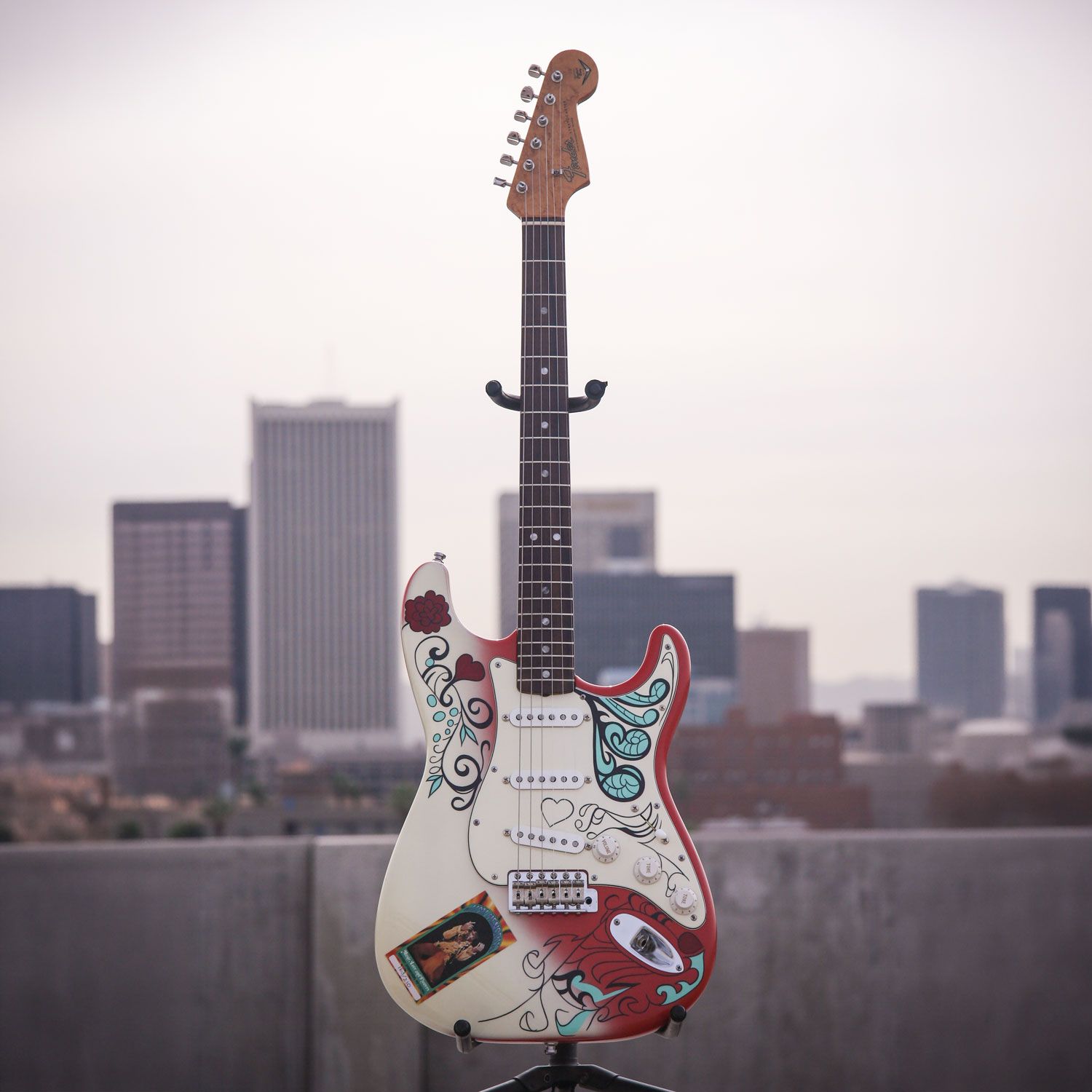 1997 Fender Jimi Hendrix Monterey Pop Stratocaster