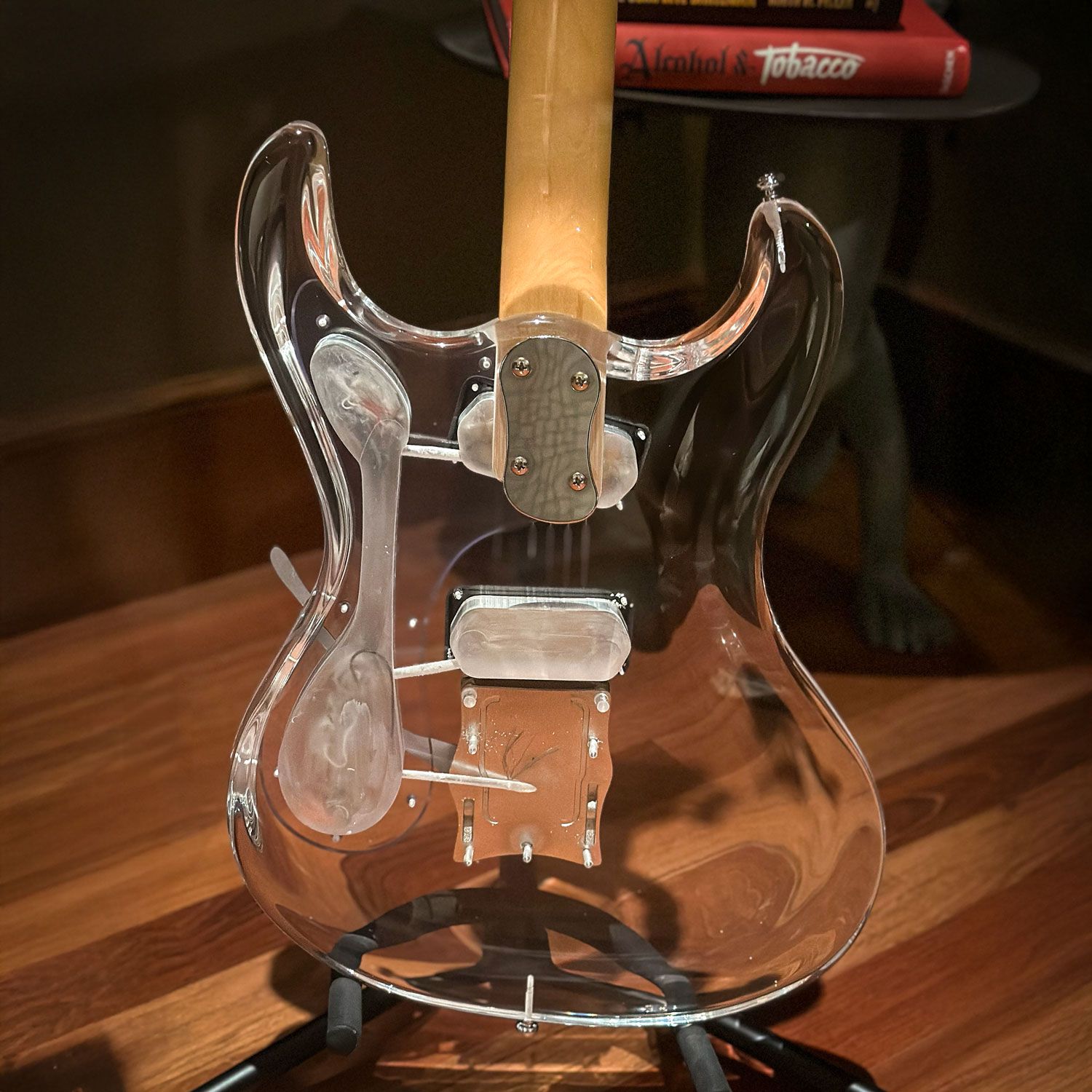 2000 Mosrite Mark I - 1965 'Crystal' body back