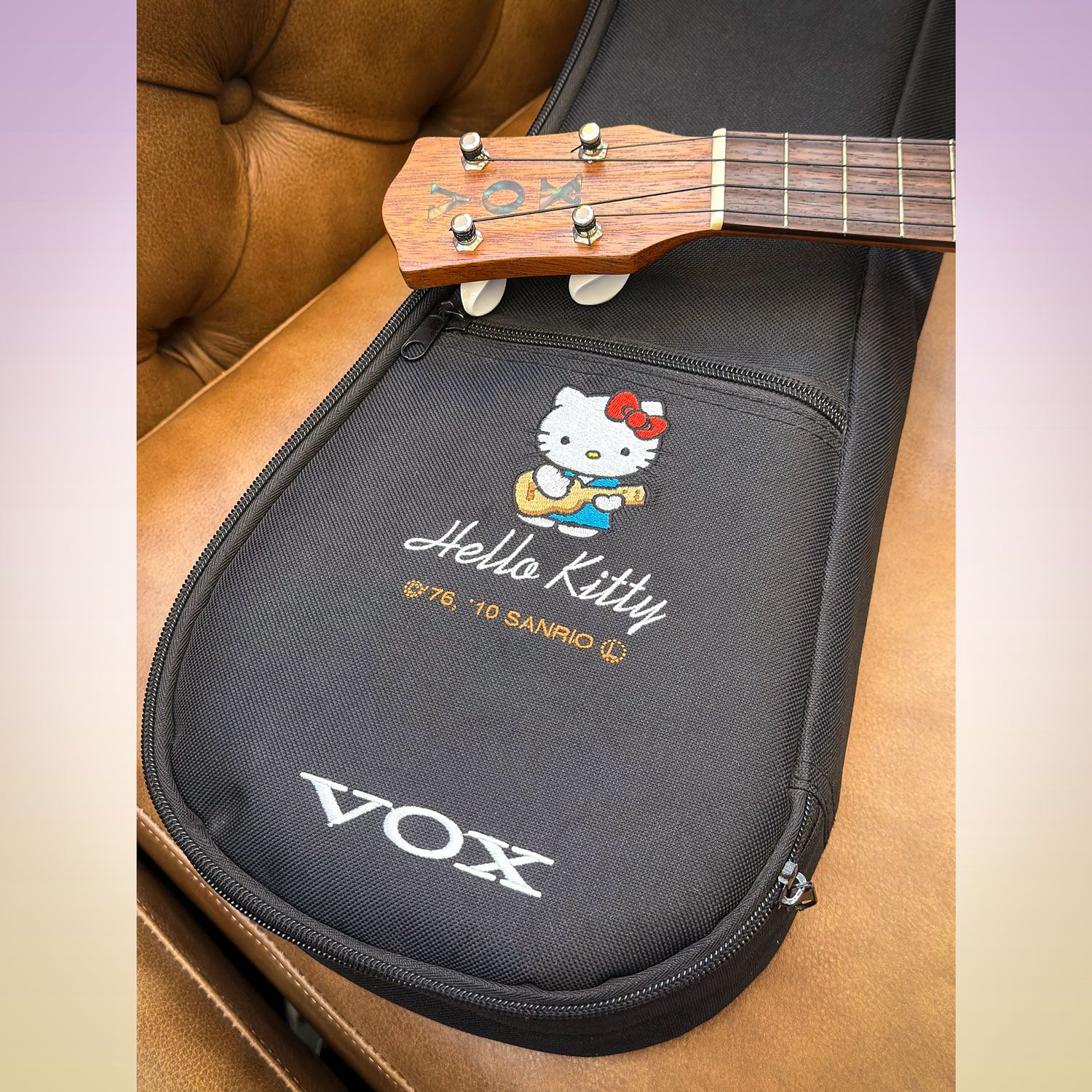 2010 Vox Japan VU33-HK Hello Kitty Ukulele case