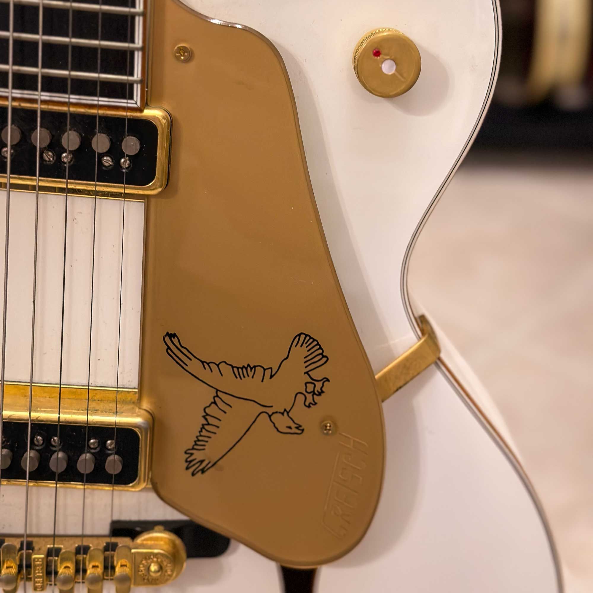 2005 Gretsch Japan White Falcon pickguard