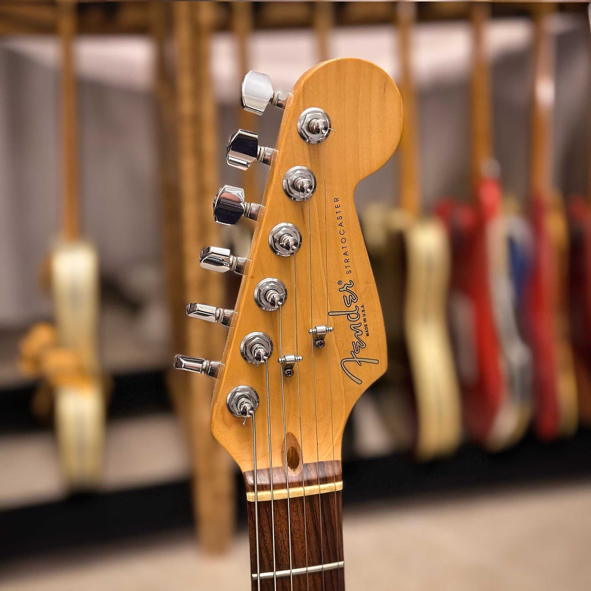 1995 Fender American Standard Stratocaster, Aluminum body headstock