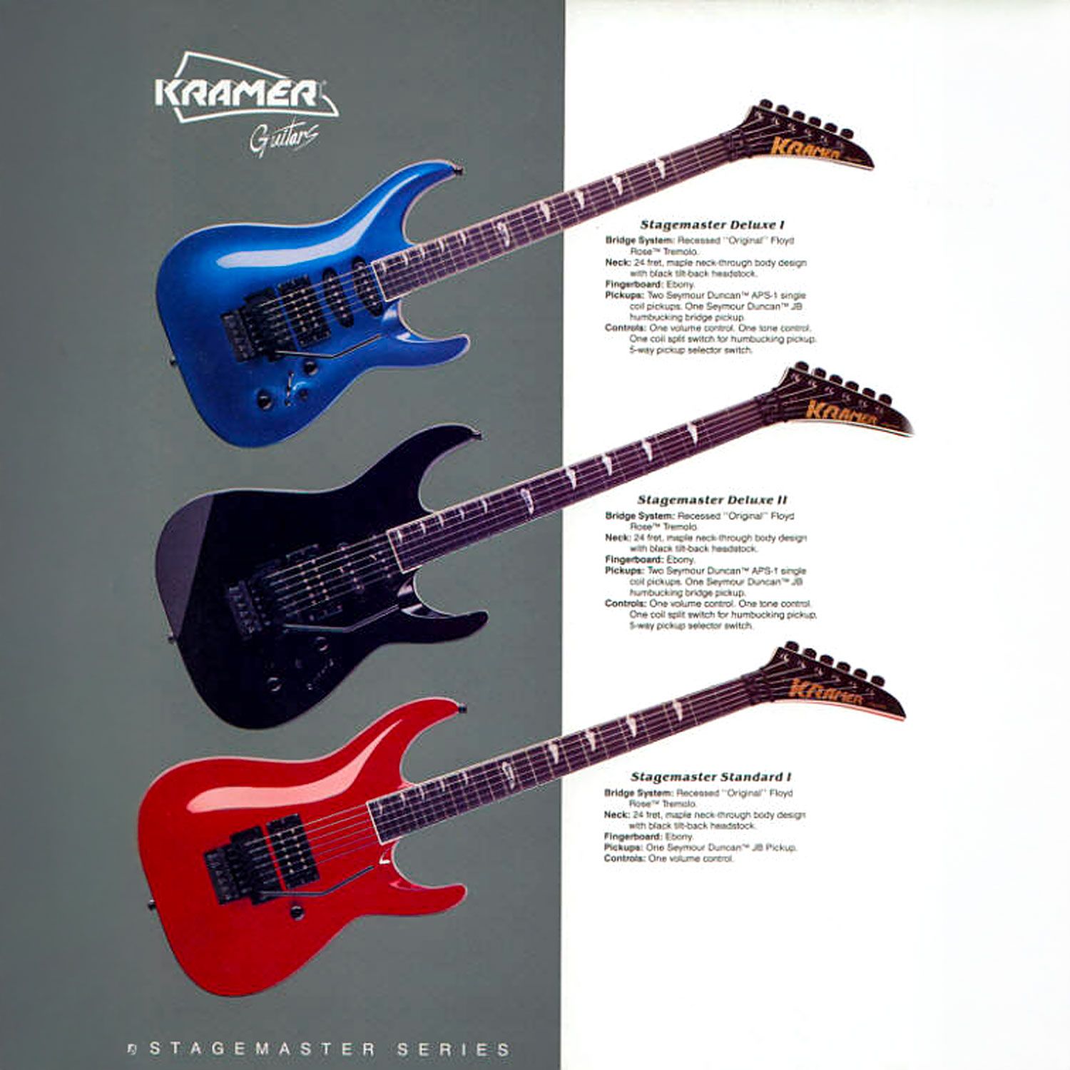 Kramer Stagemaster catalog page