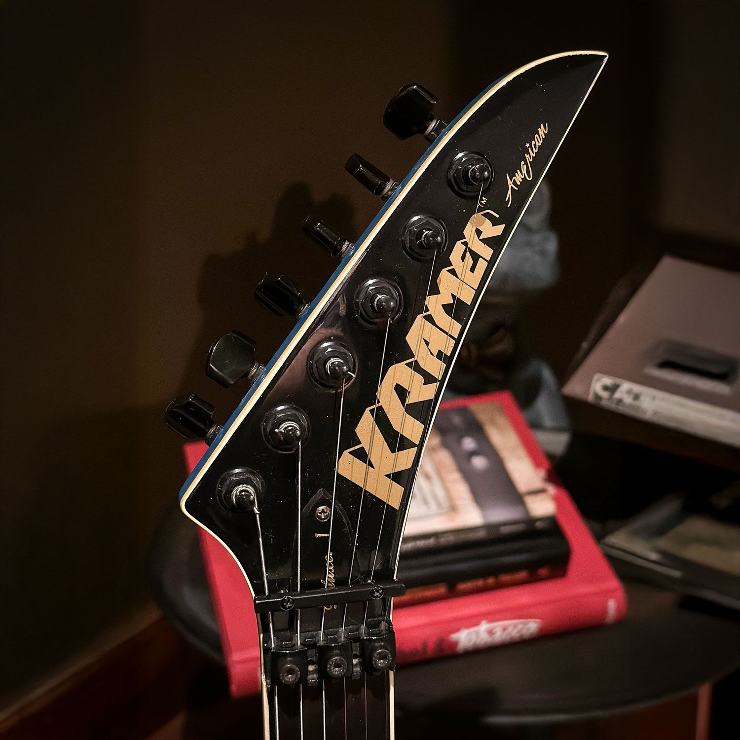 1988 Kramer Stagemaster Deluxe I headstock