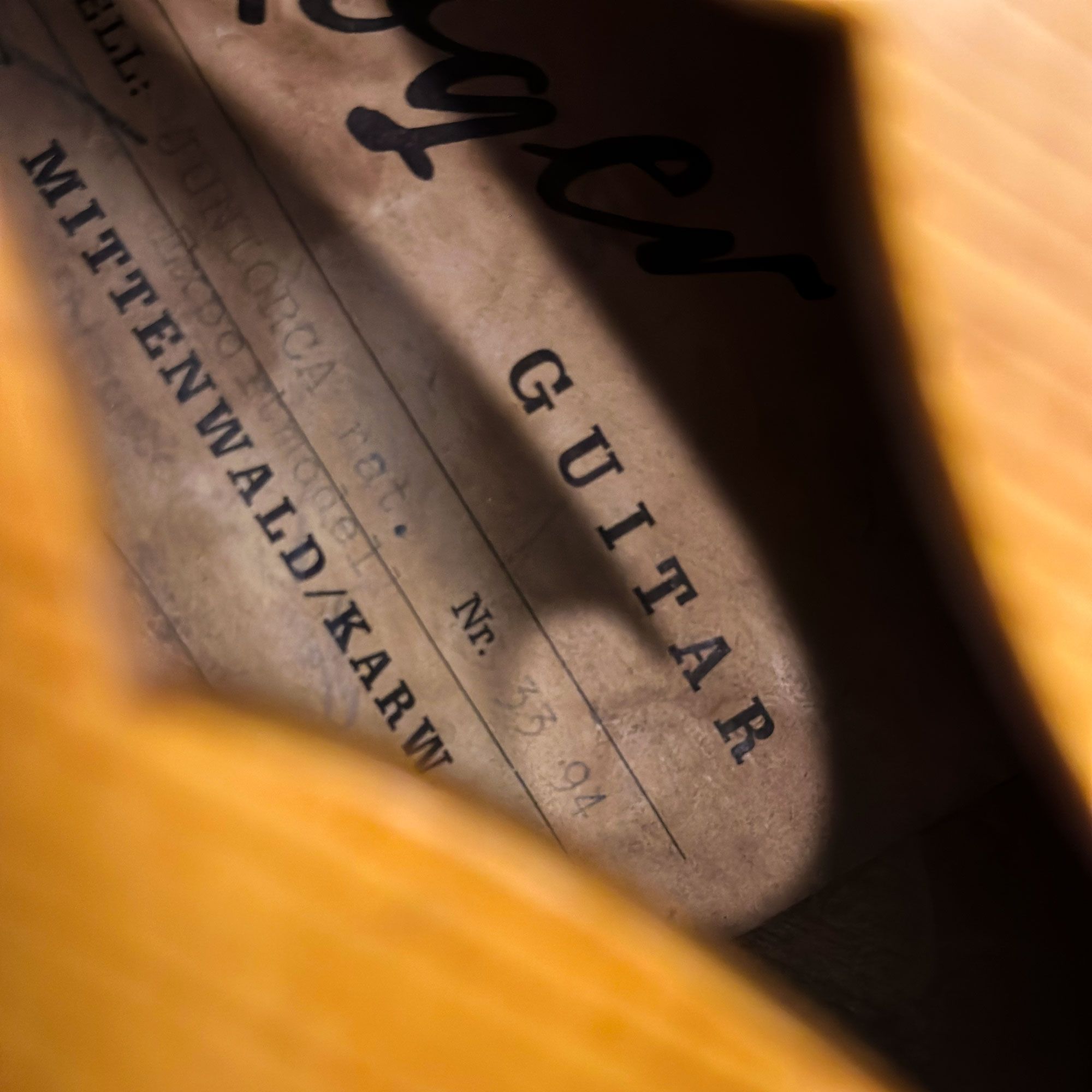 1964 Roger Junior CA label