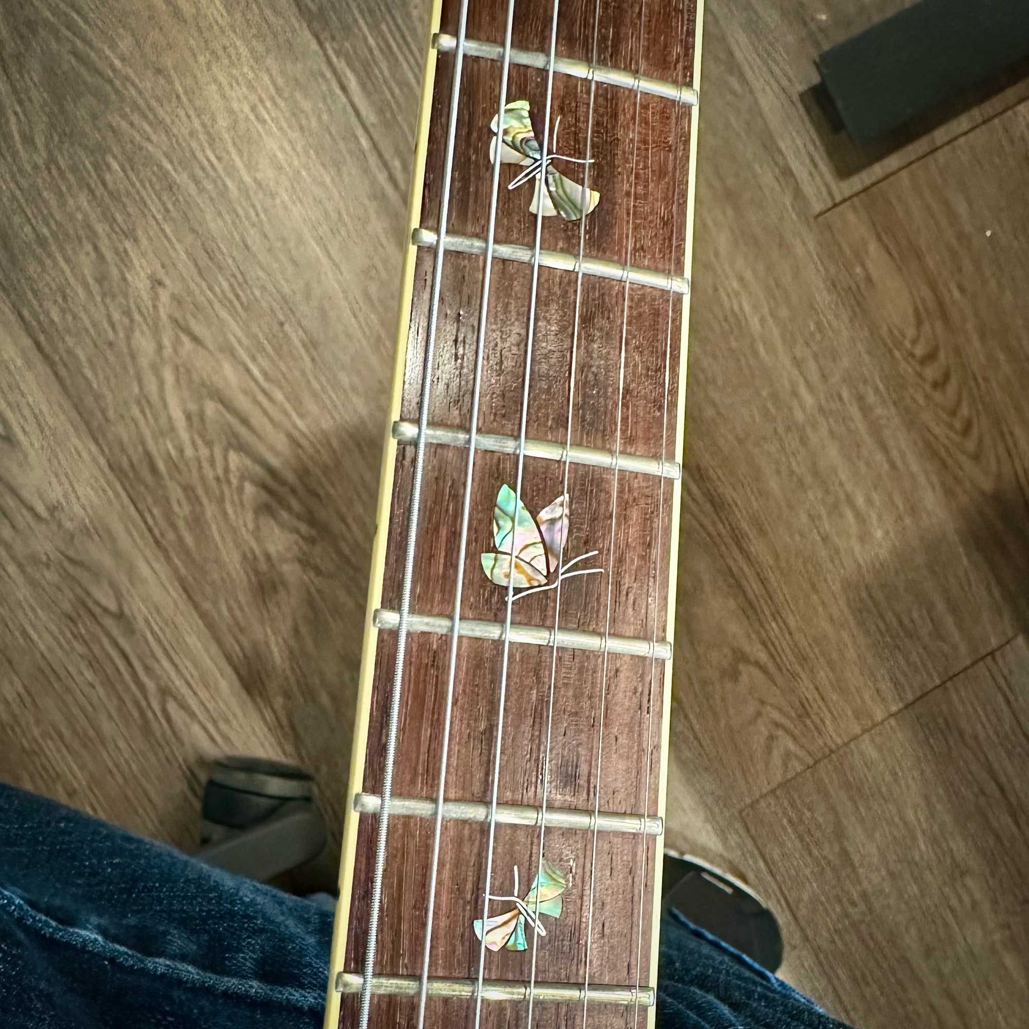 2013 Vox Japan Virage Butterfly Single Cut inlays