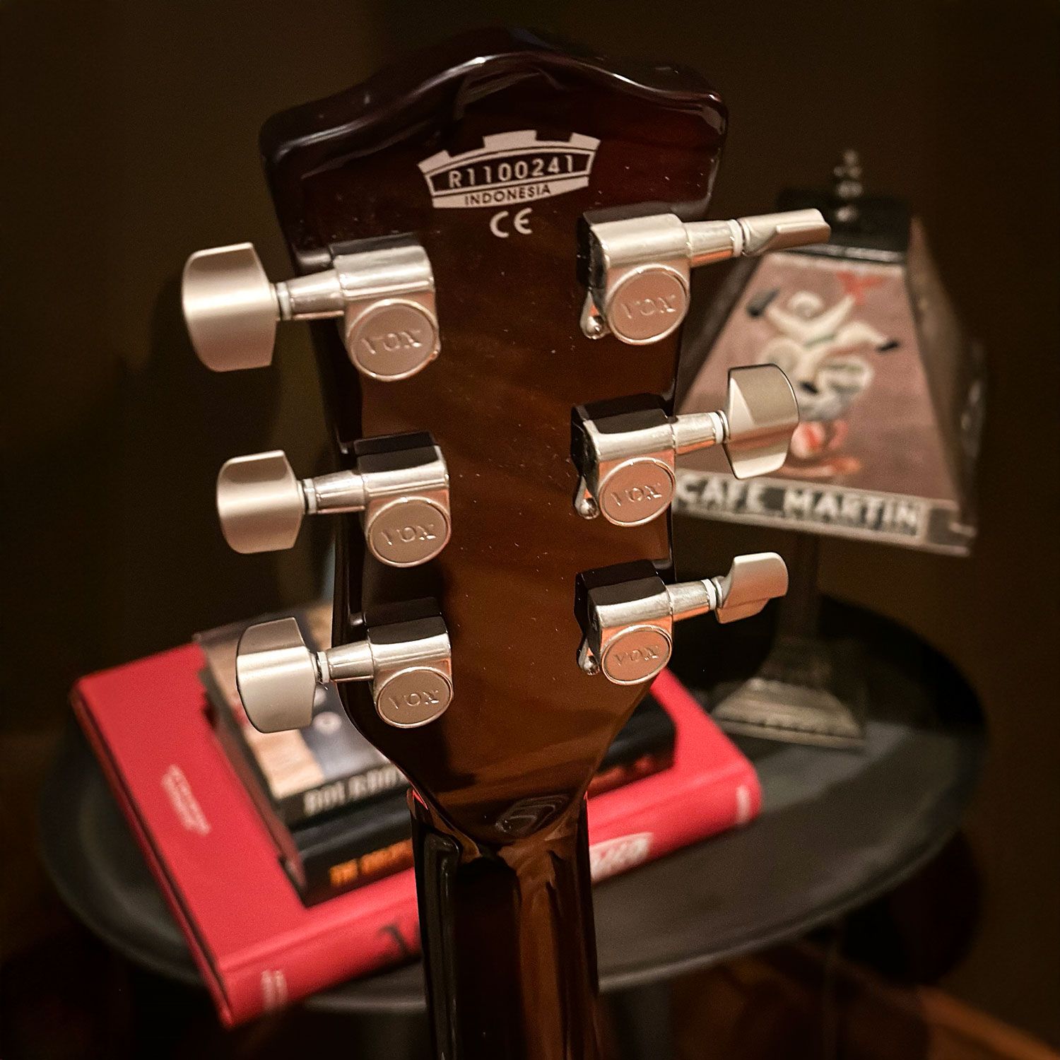 2011 Vox Indonesia SSC-33 headstock back