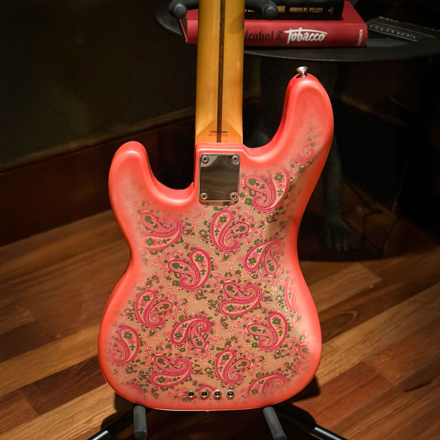 2002 Fender Japan Precision Bass body back