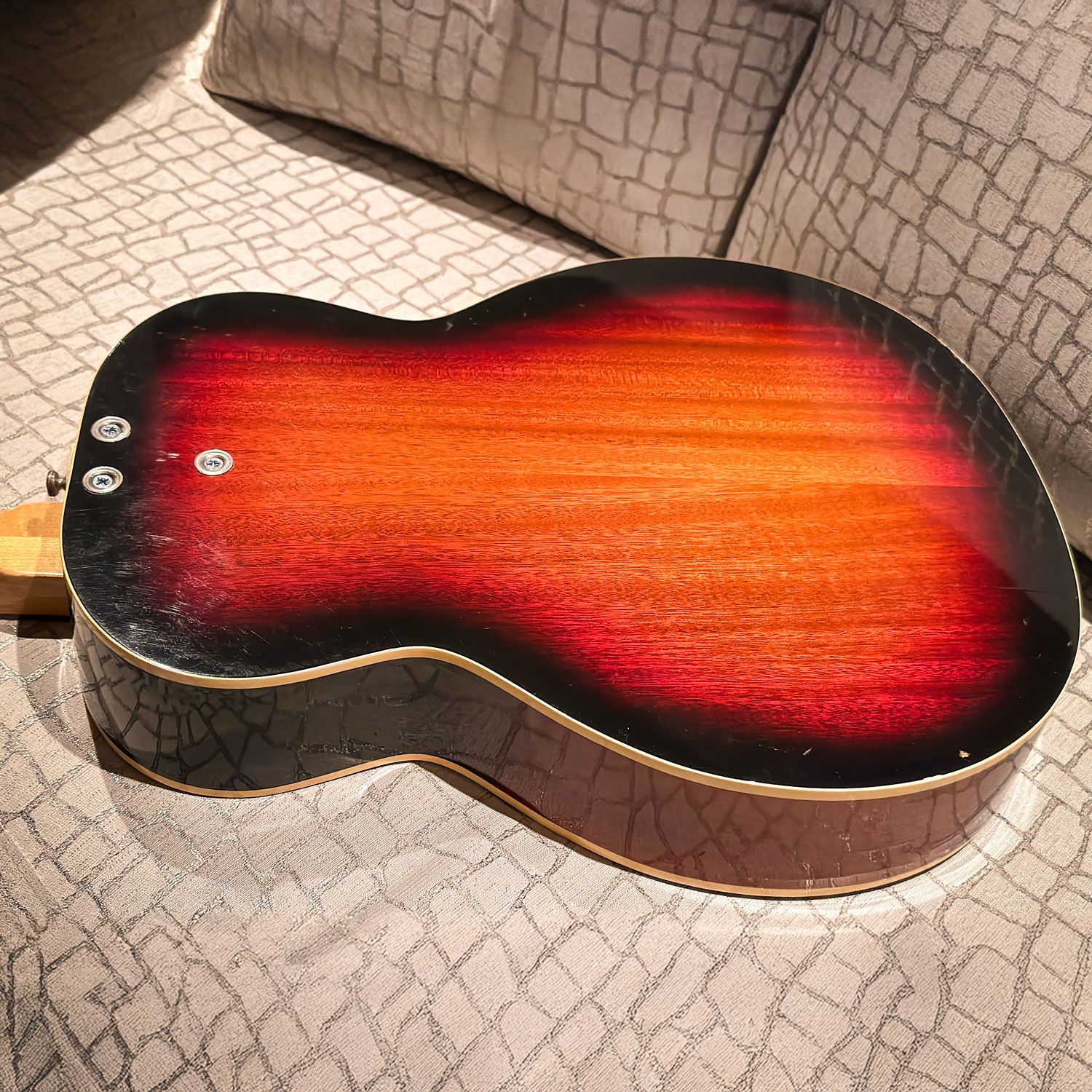 1968 Mosrite Serenade side back