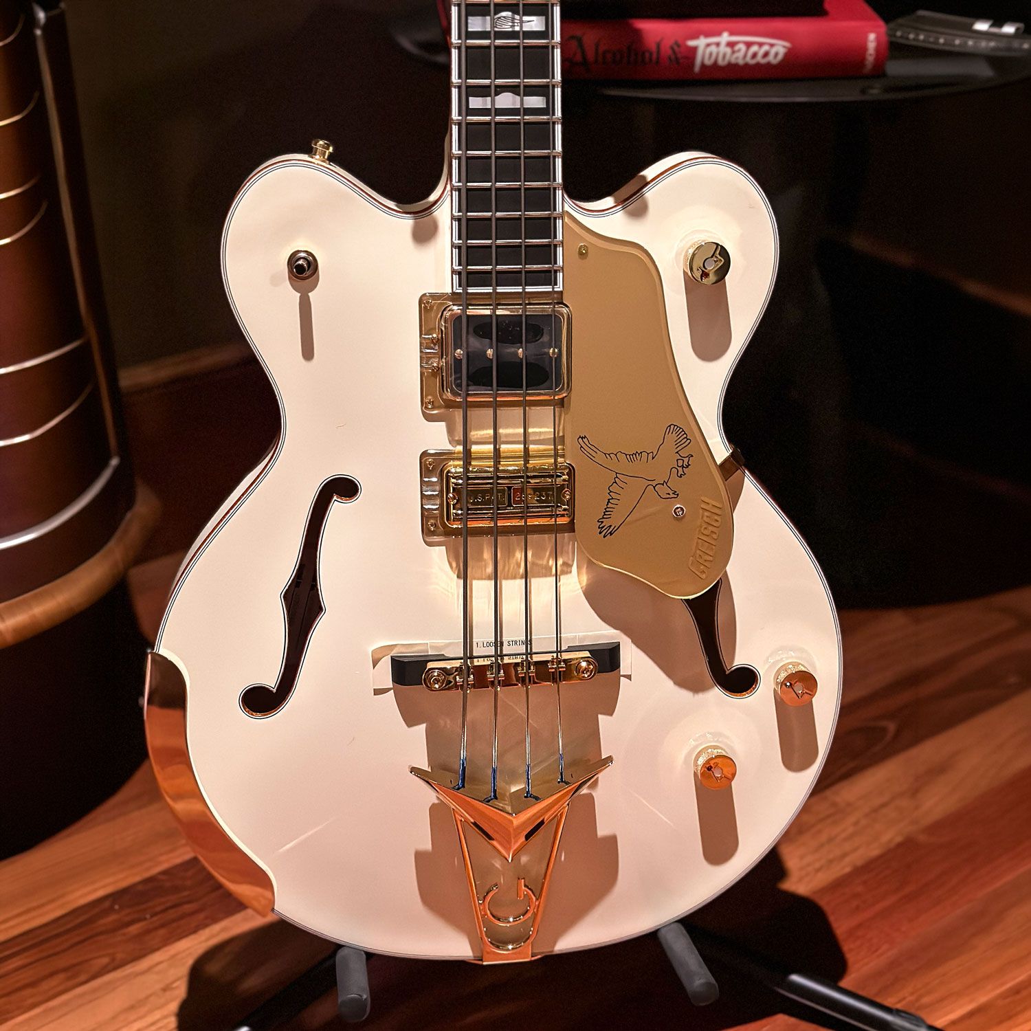 2025 Gretsch Tom Petersson White Falcon body