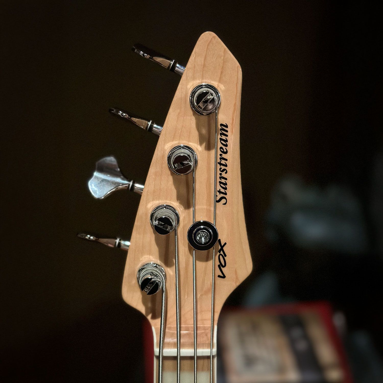 2020 Vox Japan Starstream Artist Series Bass headstock