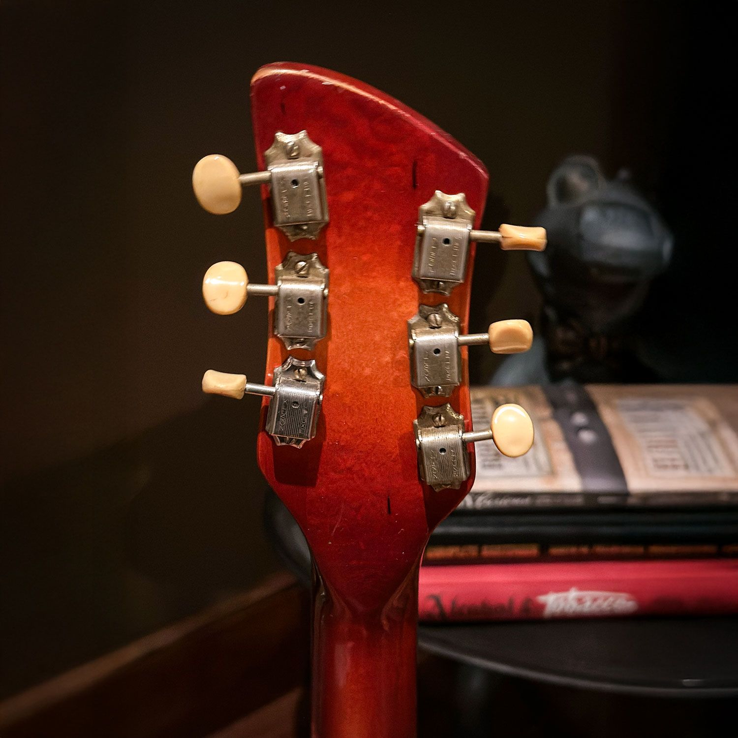 1965 Ryder ES-17 headstock back